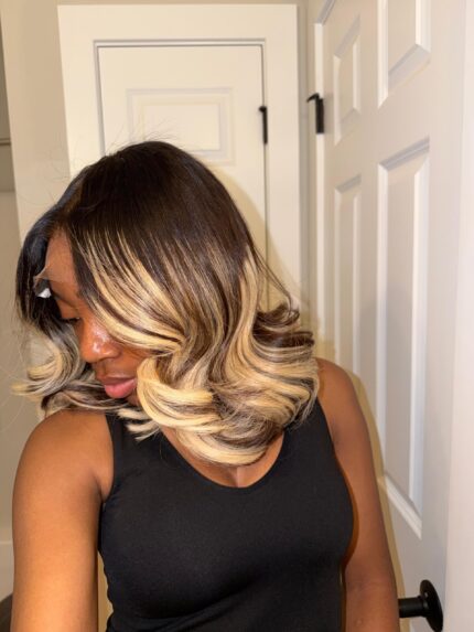 Piano Luxe Volume Curl 14” HD Closure Wig